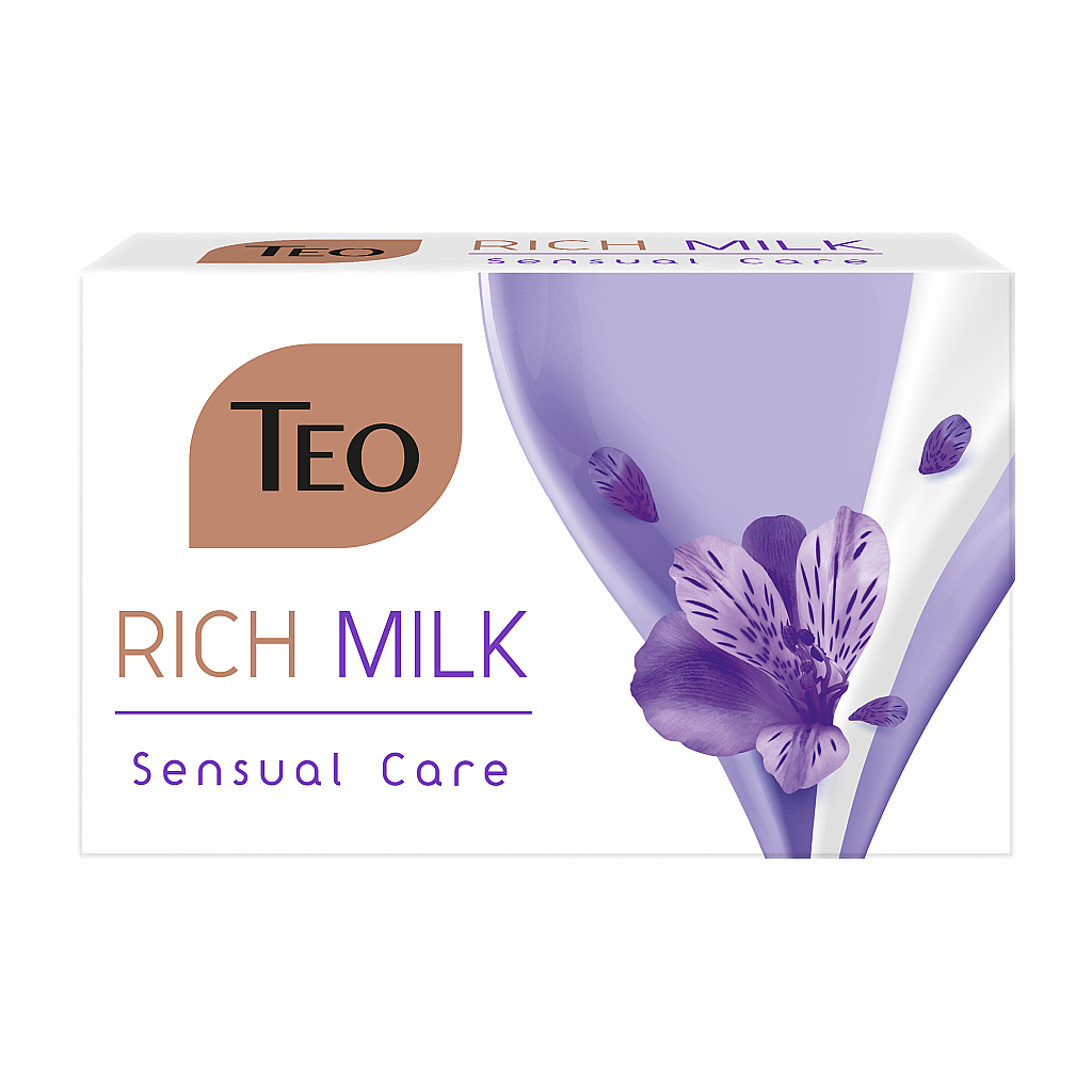 Тверде мило Teo Beauty Rich Milk Sensual Care 90 г (3800024047374) - фото 1
