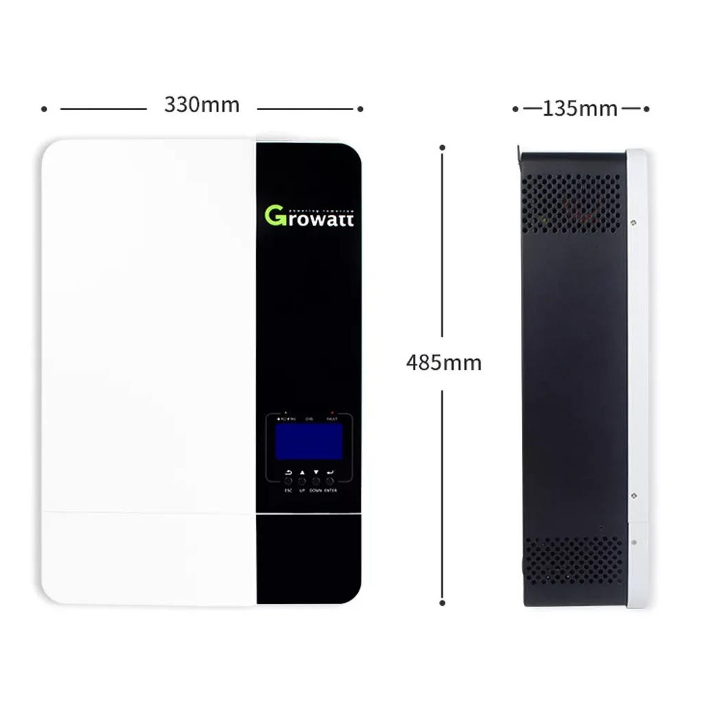 Сонячний інвертор Growatt SPF3500ES 3500W (SPF3500ES) - фото 8 Сонячний інвертор Growatt SPF3500ES 3500W (SPF3500ES) - фото 8
