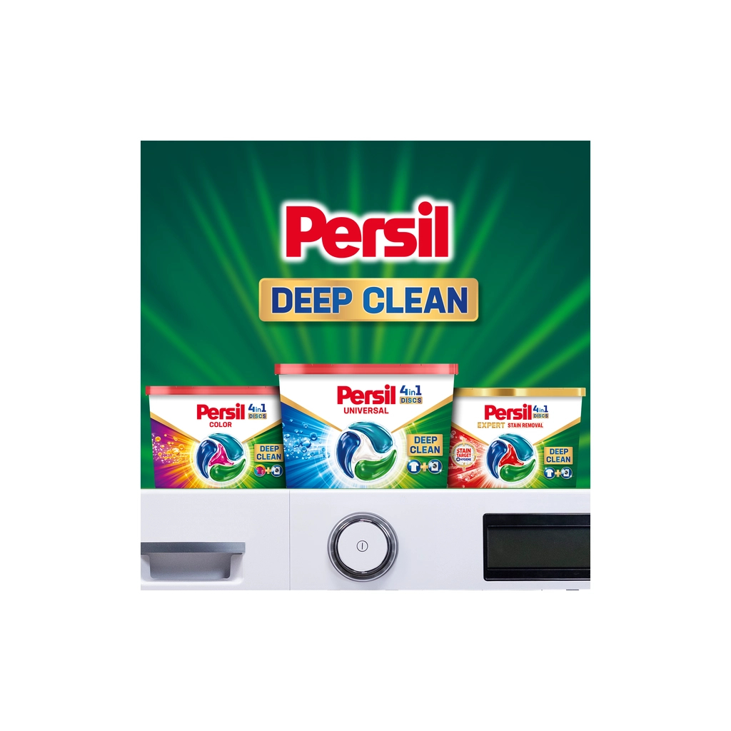 Капсули для прання Persil 4in1 Discs Universal Deep Clean 40 шт. (9000101801255) - фото 6 Капсули для прання Persil 4in1 Discs Universal Deep Clean 40 шт. (9000101801255) - фото 6