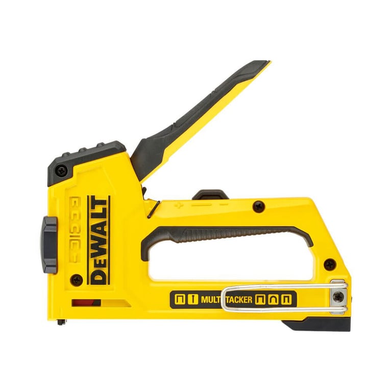 Степлер будівельний DeWALT "MULTI TACKER 5 в 1" скоби тип "A, G, H" 6-14мм, цвяхи "J" 12, 15 мм. (DWHT0-TR510) - фото 1