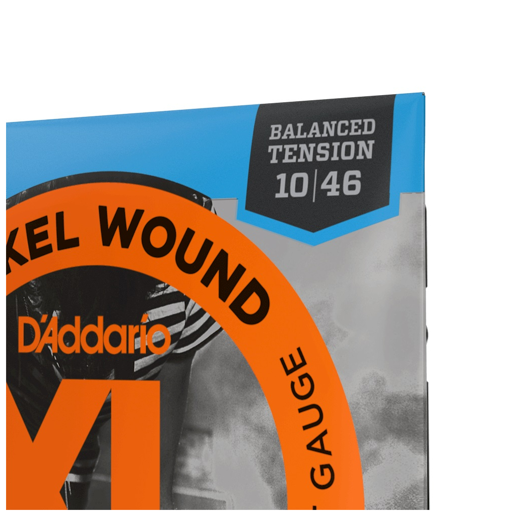 Струни для гітари D'Addario XL Nickel Wound Regular Light Balanced Tension (10-46) (EXL110BT) - фото 4 Струни для гітари D'Addario XL Nickel Wound Regular Light Balanced Tension (10-46) (EXL110BT) - фото 4