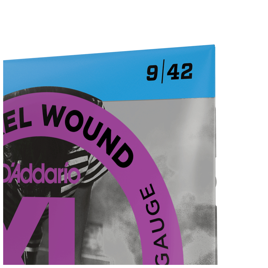 Струни для гітари D'Addario XL Nickel Wound Super Light (09-42) (EXL120) - фото 4 Струни для гітари D'Addario XL Nickel Wound Super Light (09-42) (EXL120) - фото 4