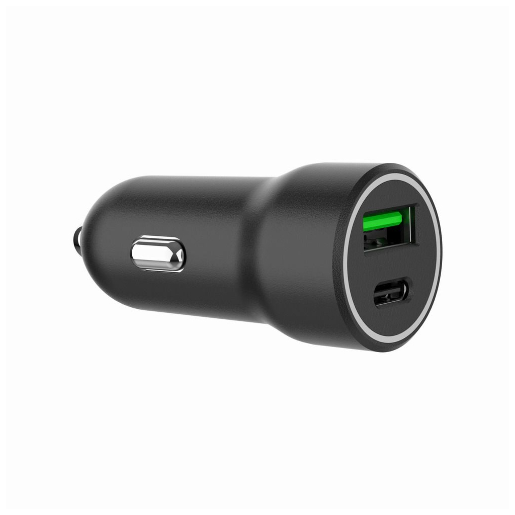 Зарядний пристрій Gembird 1xUSB-A (18W QC3.0) + 1xUSB-C (20W PD) black (TA-UC-A2PDQC20-CAR-01) - фото 1 Зарядний пристрій Gembird 1xUSB-A (18W QC3.0) + 1xUSB-C (20W PD) black (TA-UC-A2PDQC20-CAR-01) - фото 1