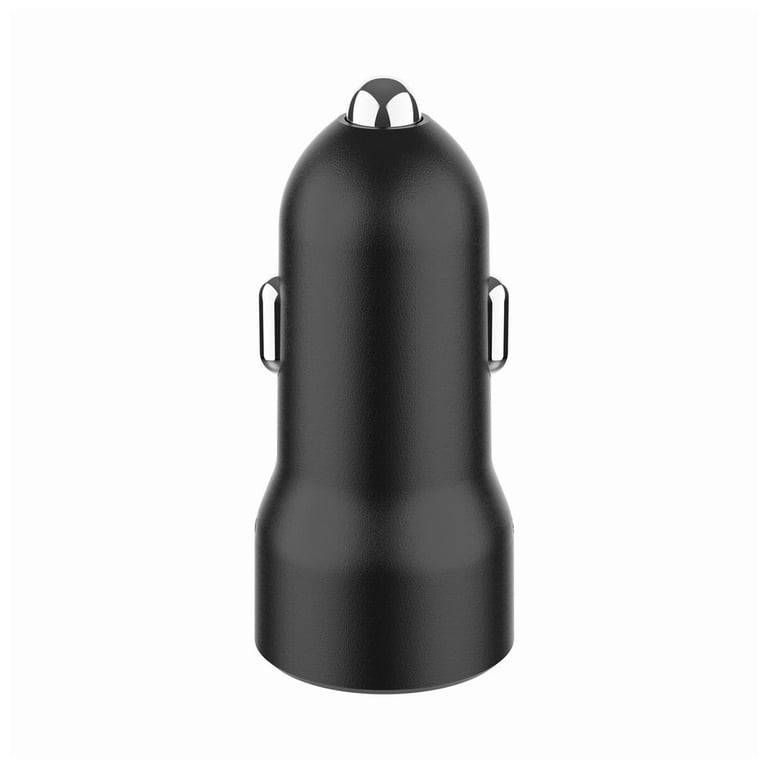 Зарядний пристрій Gembird 1xUSB-A (18W QC3.0) + 1xUSB-C (20W PD) black (TA-UC-A2PDQC20-CAR-01) - фото 4