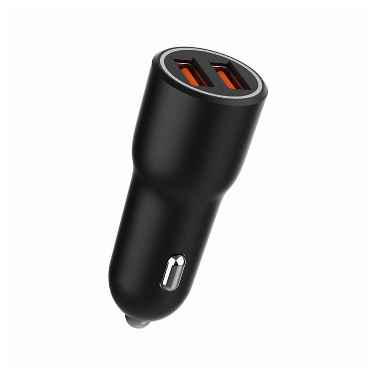 Зарядний пристрій Gembird 2xUSB QC3.0 car adapter black (TA-UC-A2QC36-CAR-01) - фото 5