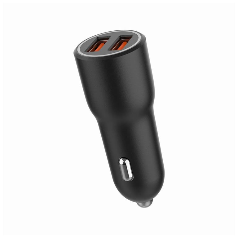 Зарядний пристрій Gembird 2xUSB QC3.0 car adapter black (TA-UC-A2QC36-CAR-01) - фото 6