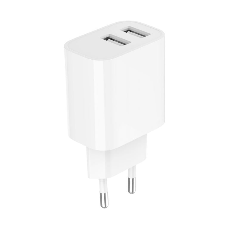 Зарядний пристрій Gembird 2 USB-A 5V/2.4A (12W) white (TA-UC-2A12-01) - фото 2