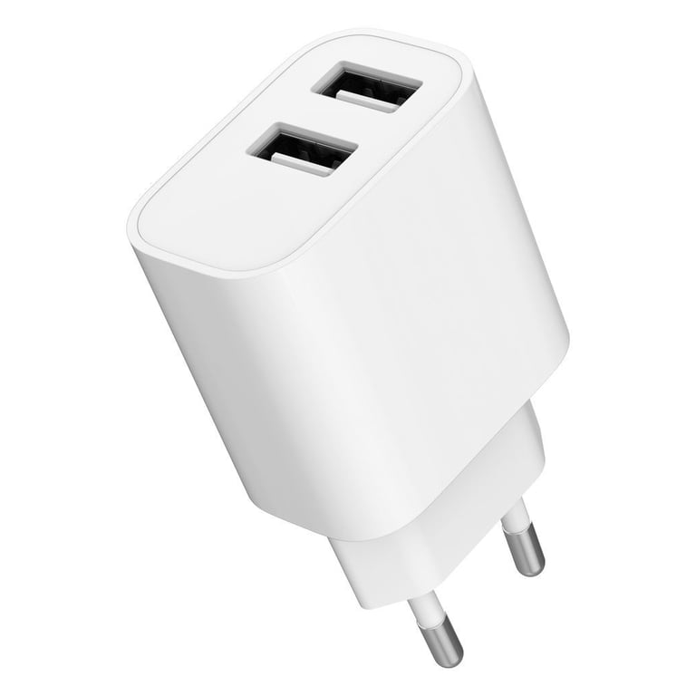 Зарядний пристрій Gembird 2 USB-A 5V/2.4A (12W) white (TA-UC-2A12-01) - фото 3