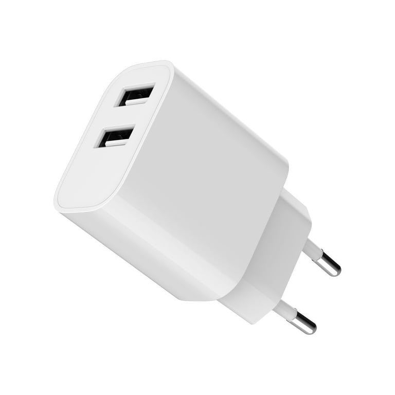 Зарядний пристрій Gembird 2 USB-A 5V/2.4A (12W) white (TA-UC-2A12-01) - фото 4