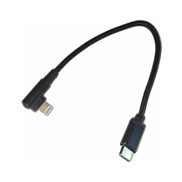 Дата кабель USB-C to Lightning 0,2m angle Cablexpert (CC-USB2-CMLML-0.2M) - фото 1