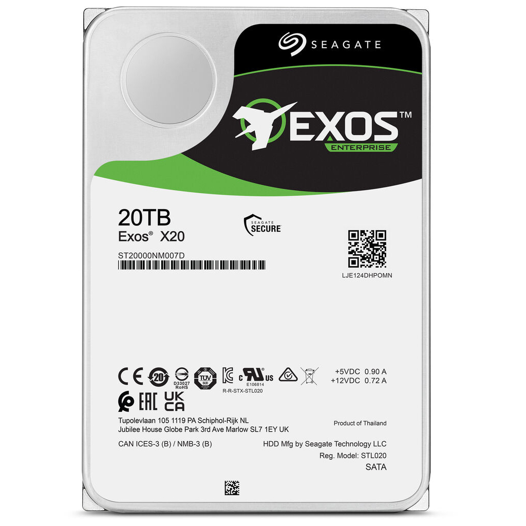 Жорсткий диск SAS 3.5" 20TB Seagate (ST20000NM007H) - фото 2 Жорсткий диск SAS 3.5" 20TB Seagate (ST20000NM007H) - фото 2