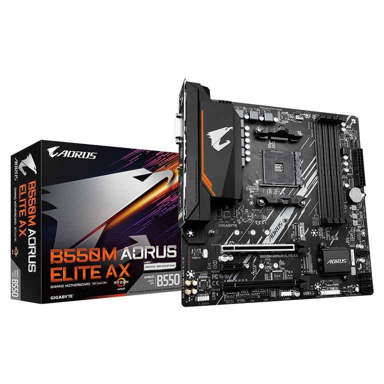 Материнська плата GIGABYTE B550M AORUS ELITE AX - фото 5