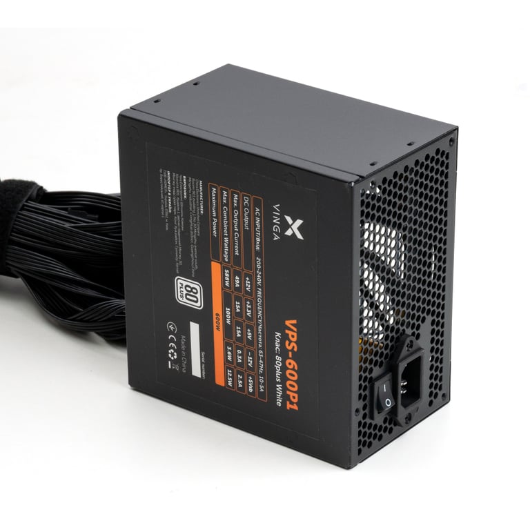 Блок живлення Vinga 600W (VPS-600P1) - фото 4