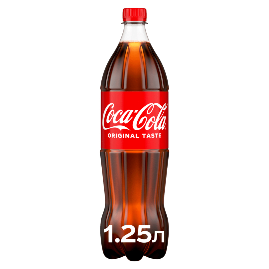 Напій Coca-Cola Безалкогольний сильногазований 1.25 л (5449000028921) - фото 1