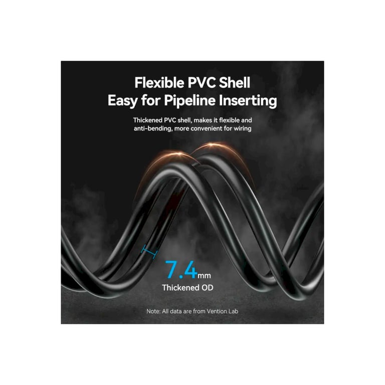 Кабель мультимедійний HDMI M to HDMI F 5.0m V2.0 4K60Hz Vention (AHCBJ) - фото 9