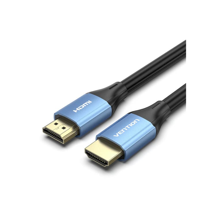 Кабель мультимедійний HDMI M to HDMI M 2.0m V2.0 4K60Hz blue Vention (ALHSH) - фото 1