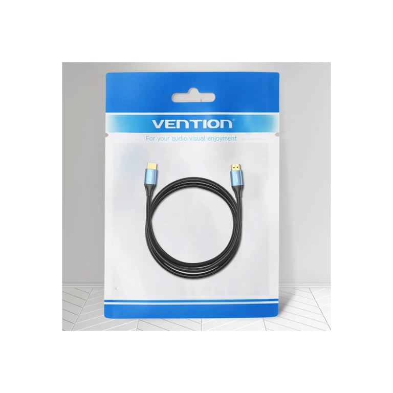Кабель мультимедійний HDMI M to HDMI M 2.0m V2.0 4K60Hz blue Vention (ALHSH) - фото 2