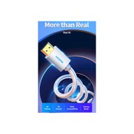 Кабель мультимедійний HDMI M to HDMI M 2.0m V2.0 4K60Hz silver Vention (AABIH) - фото 4