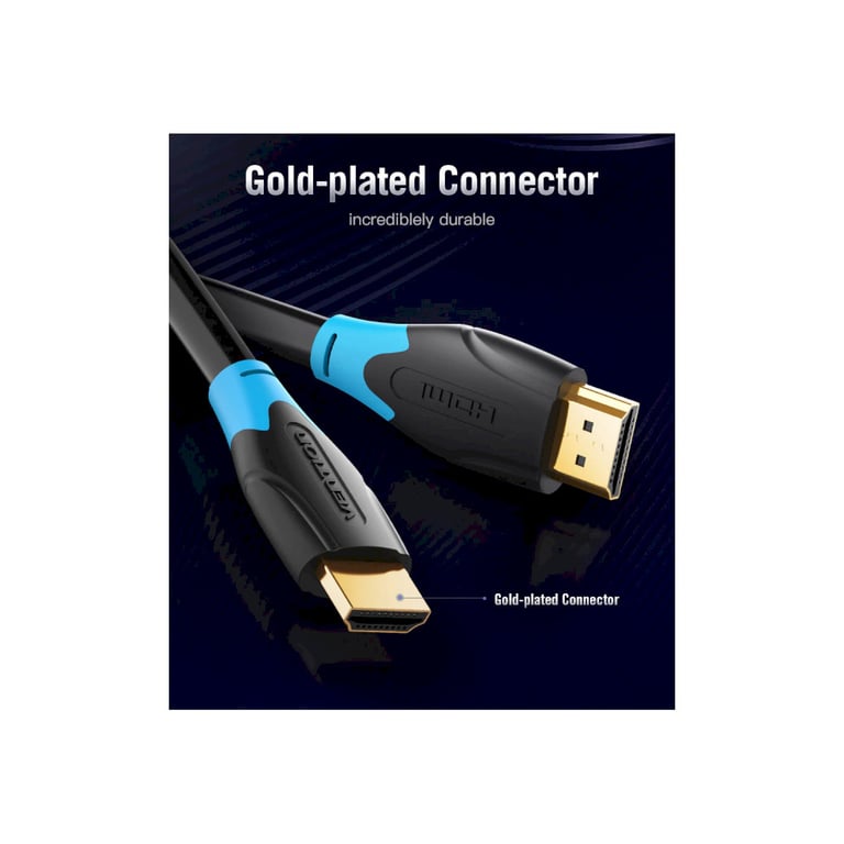 Кабель мультимедійний HDMI M to HDMI M 5.0m V2.0 4K60Hz Vention (AACBJ) - фото 8
