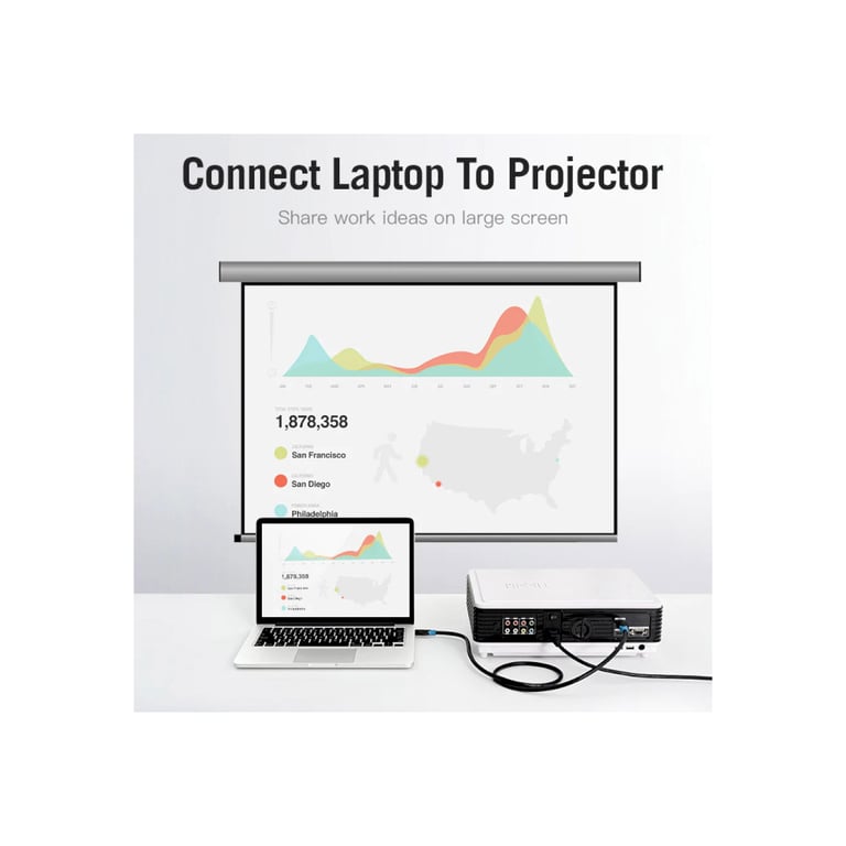 Кабель мультимедійний HDMI M to HDMI M 8.0m V2.0 4K60Hz VENTION (AACBK) - фото 7