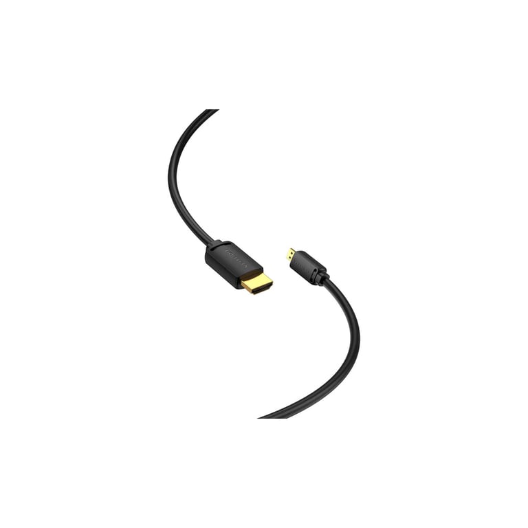 Кабель мультимедійний HDMI M to HDMI micro M 1.5m V2.0 4K 60Hz 18Gbps HDR Dolby Vention (AGIBG) - фото 4