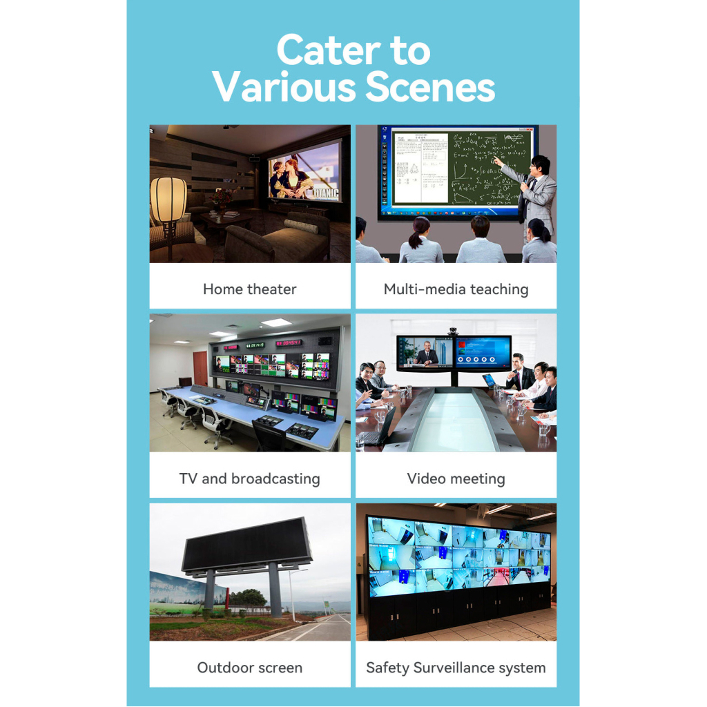 Адаптер HDMI extender 60.0m V1.4 1080p Vention (AKGH0-EU) - фото 4 Адаптер HDMI extender 60.0m V1.4 1080p Vention (AKGH0-EU) - фото 4