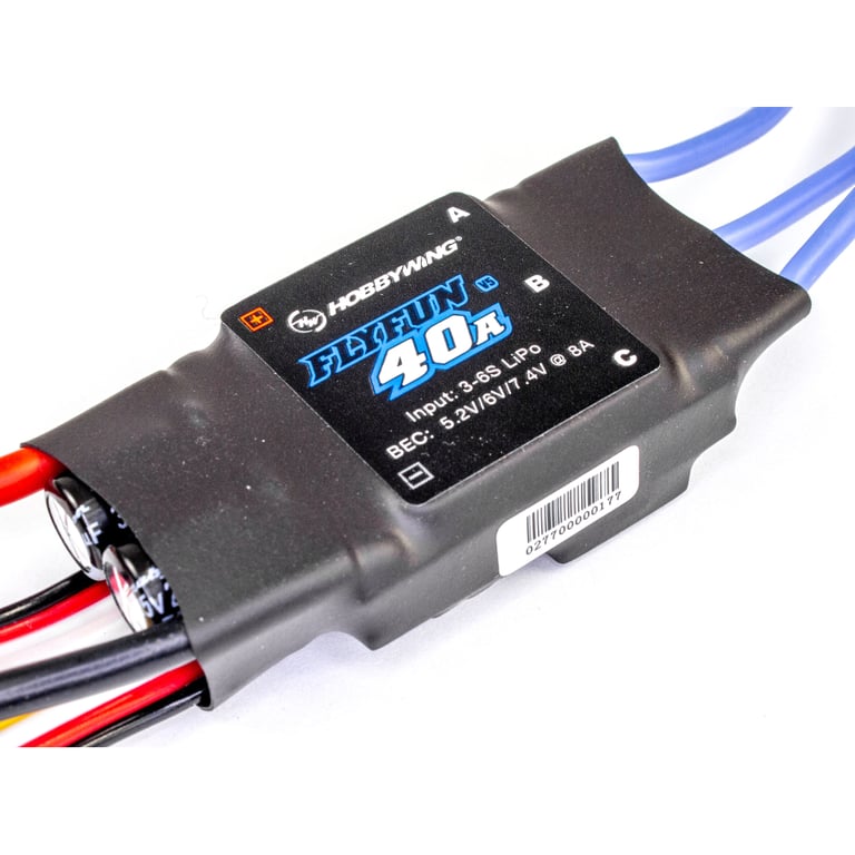 Регулятор ходу (ESC) HobbyWing Flyfun 40A V5 (HP0038.0182) - фото 1
