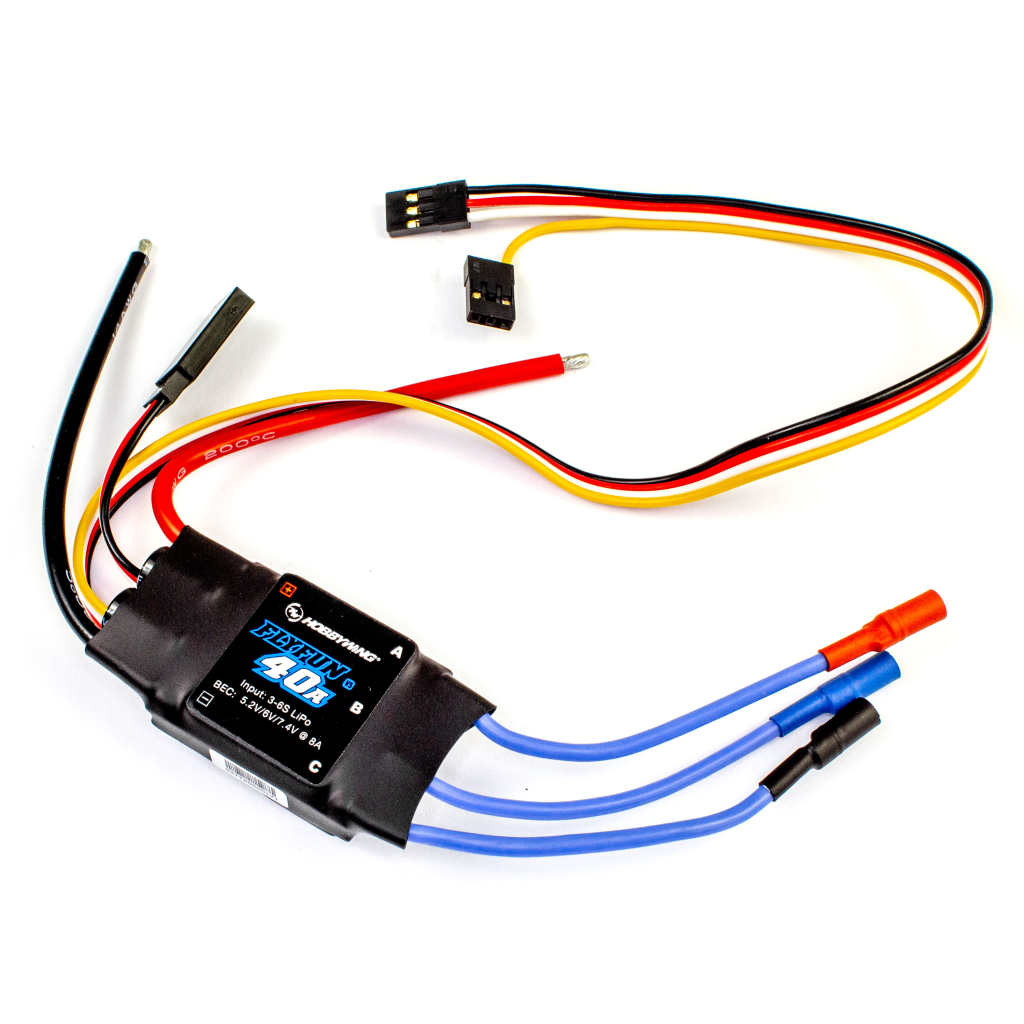 Регулятор ходу (ESC) HobbyWing Flyfun 40A V5 (HP0038.0182) - фото 3 Регулятор ходу (ESC) HobbyWing Flyfun 40A V5 (HP0038.0182) - фото 3