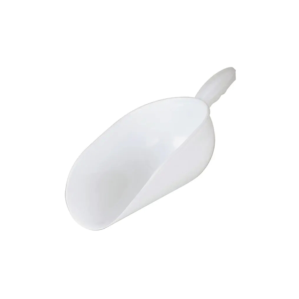 Совок для сипучих продуктів та льоду Mobil Plastic напівкруглий білий 19 см PP - 0,100 л (136/19-BIM) - фото 1 Совок для сипучих продуктів та льоду Mobil Plastic напівкруглий білий 19 см PP - 0,100 л (136/19-BIM) - фото 1