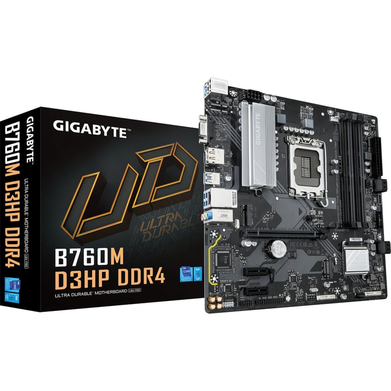 Материнська плата GIGABYTE B760M D3HP DDR4 - фото 4