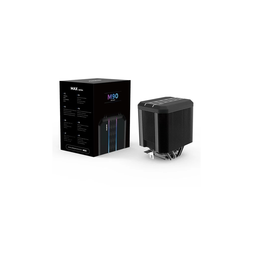 Кулер до процесора Alseye M90-B (AS.01.01.0053) - фото 6 Кулер до процесора Alseye M90-B (AS.01.01.0053) - фото 6