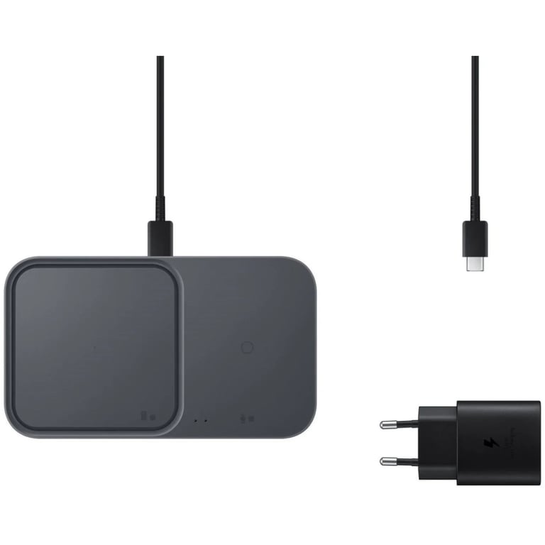 Зарядний пристрій Samsung Duo 15W with Power Adaptor (EP-P5400TBEGEU) - фото 7