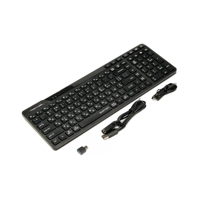 Клавіатура A4Tech FBK27C AS Wireless Black (4711422001266) - фото 4