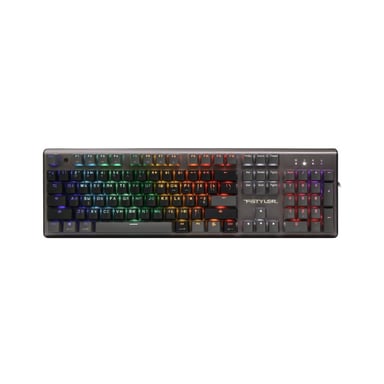 Клавіатура A4Tech FS100 RGB FS Switch USB Stone Black (4711421000567) - фото 1
