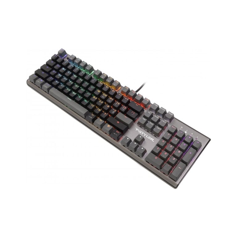 Клавіатура A4Tech FS100 RGB FS Switch USB Stone Black (4711421000567) - фото 3