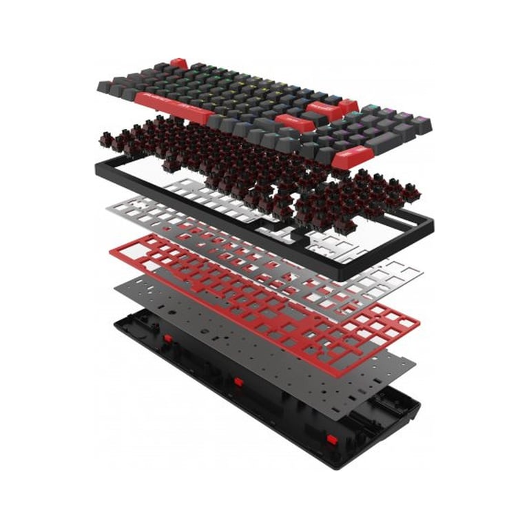 Клавіатура A4Tech Bloody S98 RGB BLMS Red USB Bloody Red (4711421991674) - фото 8