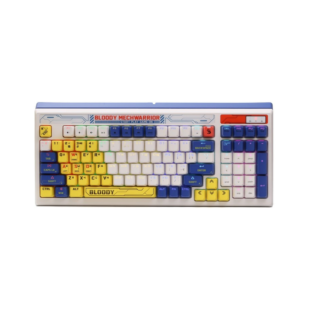 Клавіатура A4Tech Bloody B950 RGB LK Libra USB Warrior Blue (4711421995382) - фото 1
