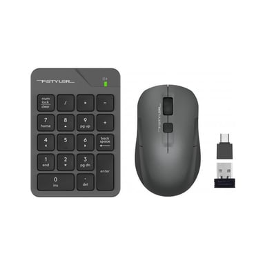 Комплект A4Tech FG1600C Air2 Wireless Grey (4711421998819) - фото 1