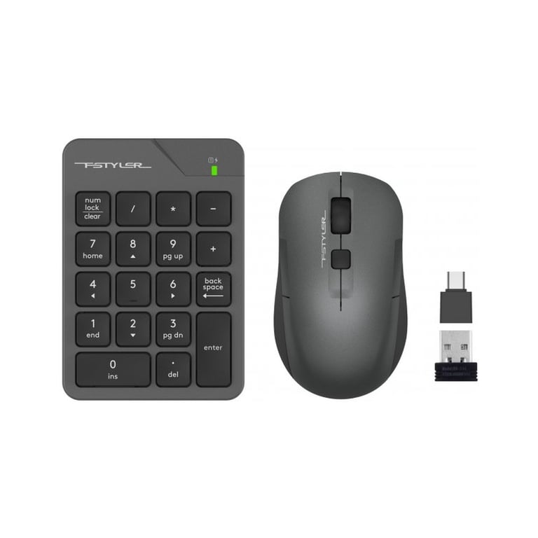 Комплект A4Tech FG1600C Air2 Wireless Grey (4711421998819) - фото 1
