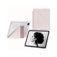 Чохол до планшета BeCover Ultra Slim Origami Transparent Apple iPad Pro 11" M4 2024 Pink (711691) - фото 2