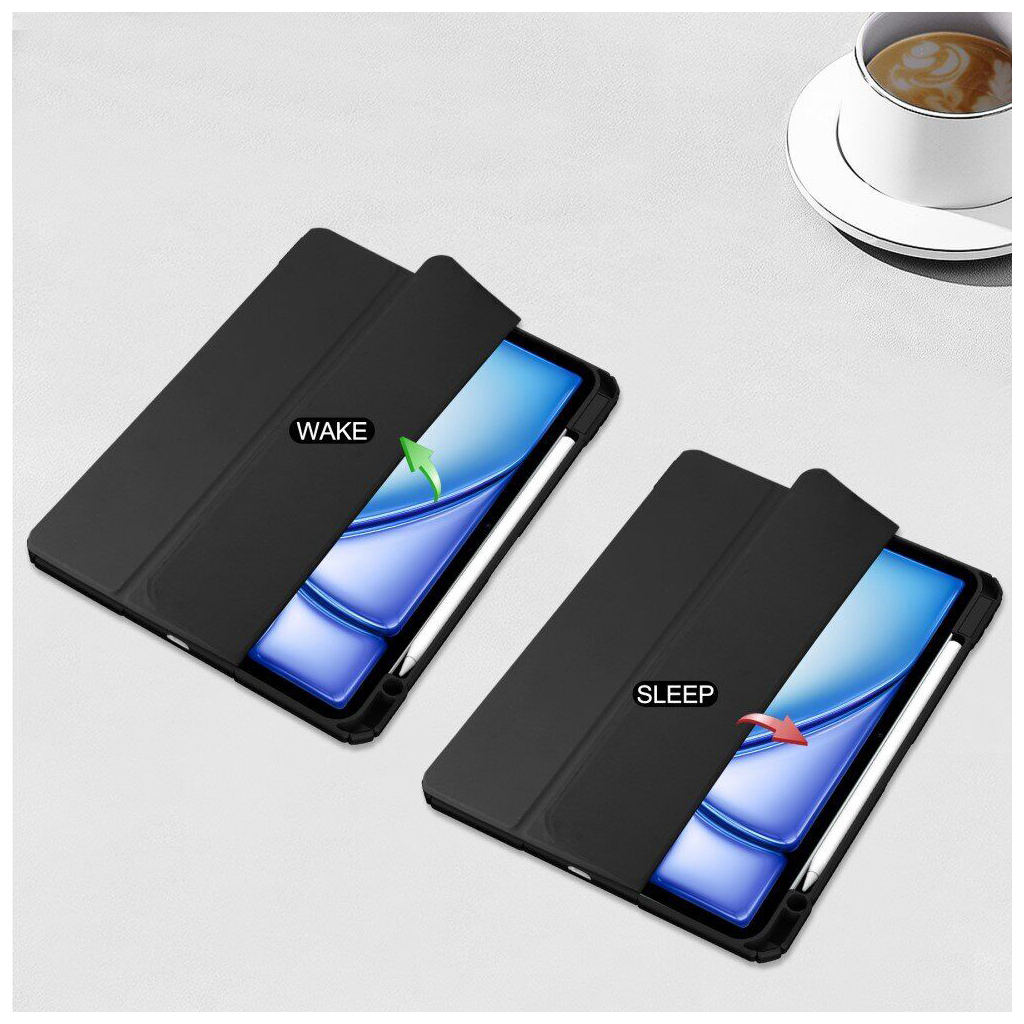 Чохол до планшета BeCover Soft Edge TPU Apple iPad Air 13" M2/M3 (2024/2025) Black (711711) - фото 5 Чохол до планшета BeCover Soft Edge TPU Apple iPad Air 13" M2/M3 (2024/2025) Black (711711) - фото 5