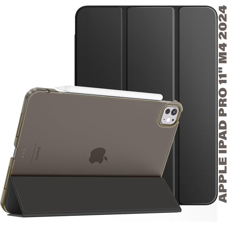 Чохол до планшета BeCover Tri Fold Hard Apple iPad Pro 11" M4 2024 Black (711726) - фото 1