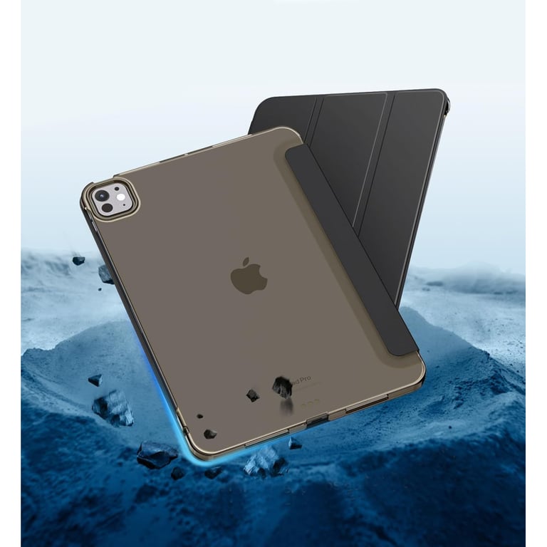 Чохол до планшета BeCover Tri Fold Hard Apple iPad Pro 11" M4 2024 Black (711726) - фото 4