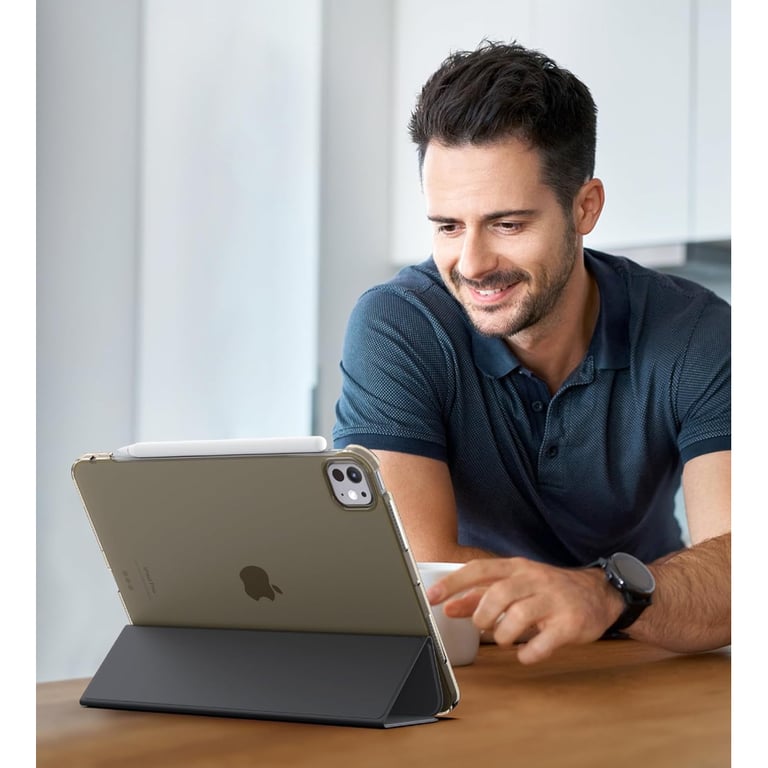 Чохол до планшета BeCover Tri Fold Hard Apple iPad Pro 11" M4 2024 Black (711726) - фото 6