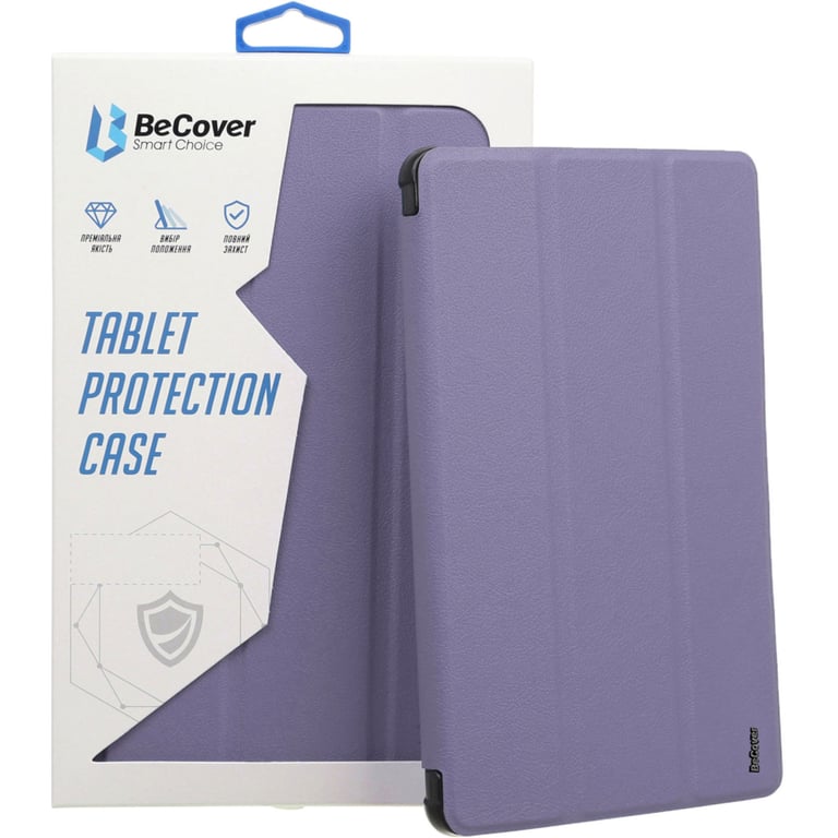 Чохол до планшета BeCover Tri Fold Soft TPU Silicone Apple iPad Pro 12.9 2020/2021/2022 Purple (711739) - фото 6