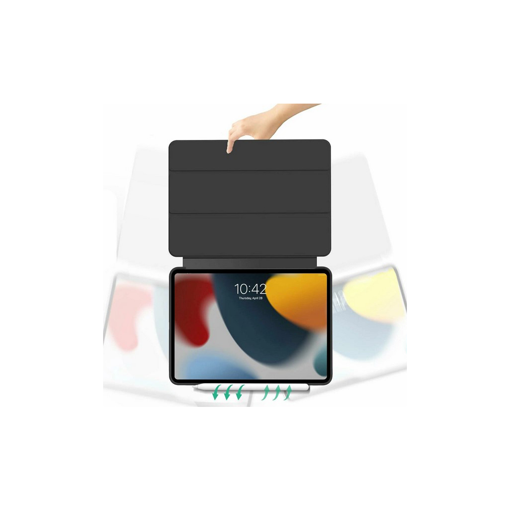 Чохол до планшета BeCover Tri Fold Soft TPU Silicone Apple iPad Pro 13" M4 2024 Black (711750) - фото 2 Чохол до планшета BeCover Tri Fold Soft TPU Silicone Apple iPad Pro 13" M4 2024 Black (711750) - фото 2