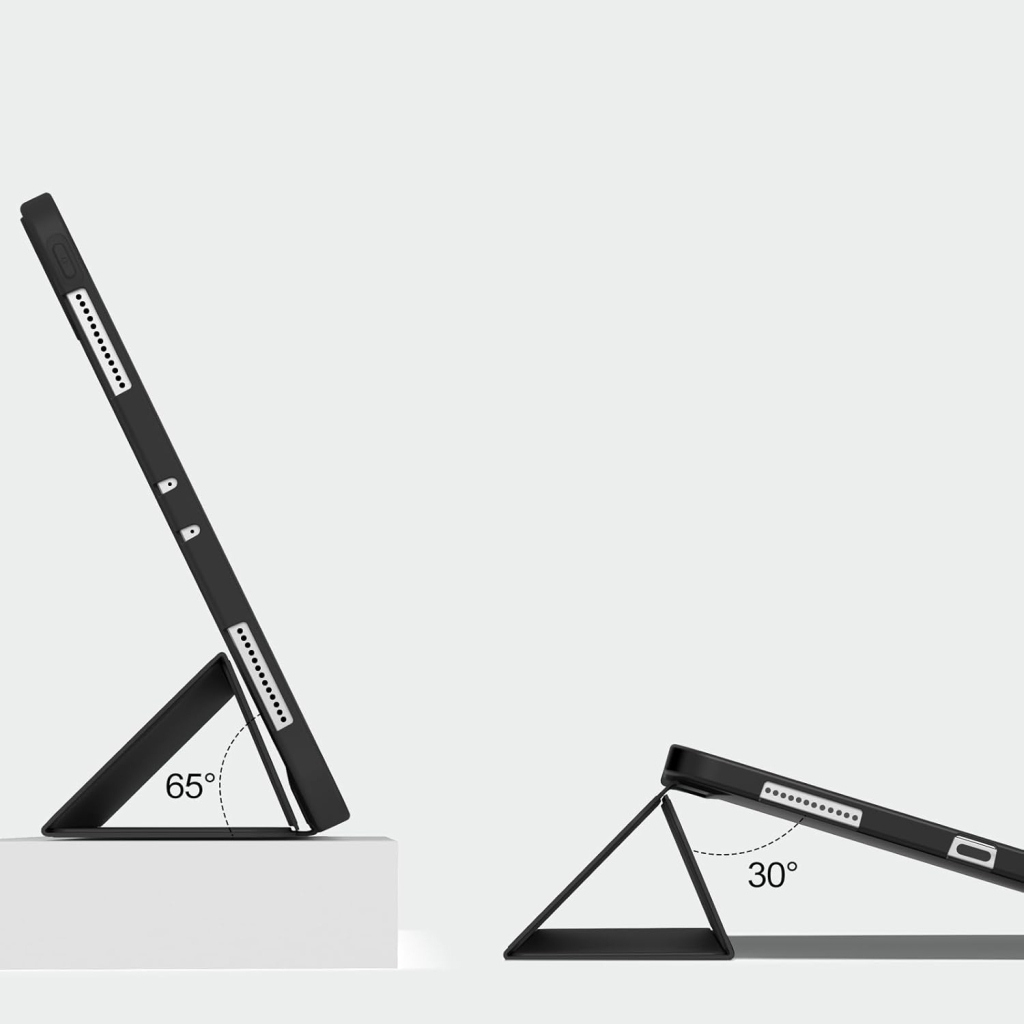 Чохол до планшета BeCover Tri Fold Soft TPU Silicone Apple iPad Pro 13" M4 2024 Black (711750) - фото 4 Чохол до планшета BeCover Tri Fold Soft TPU Silicone Apple iPad Pro 13" M4 2024 Black (711750) - фото 4