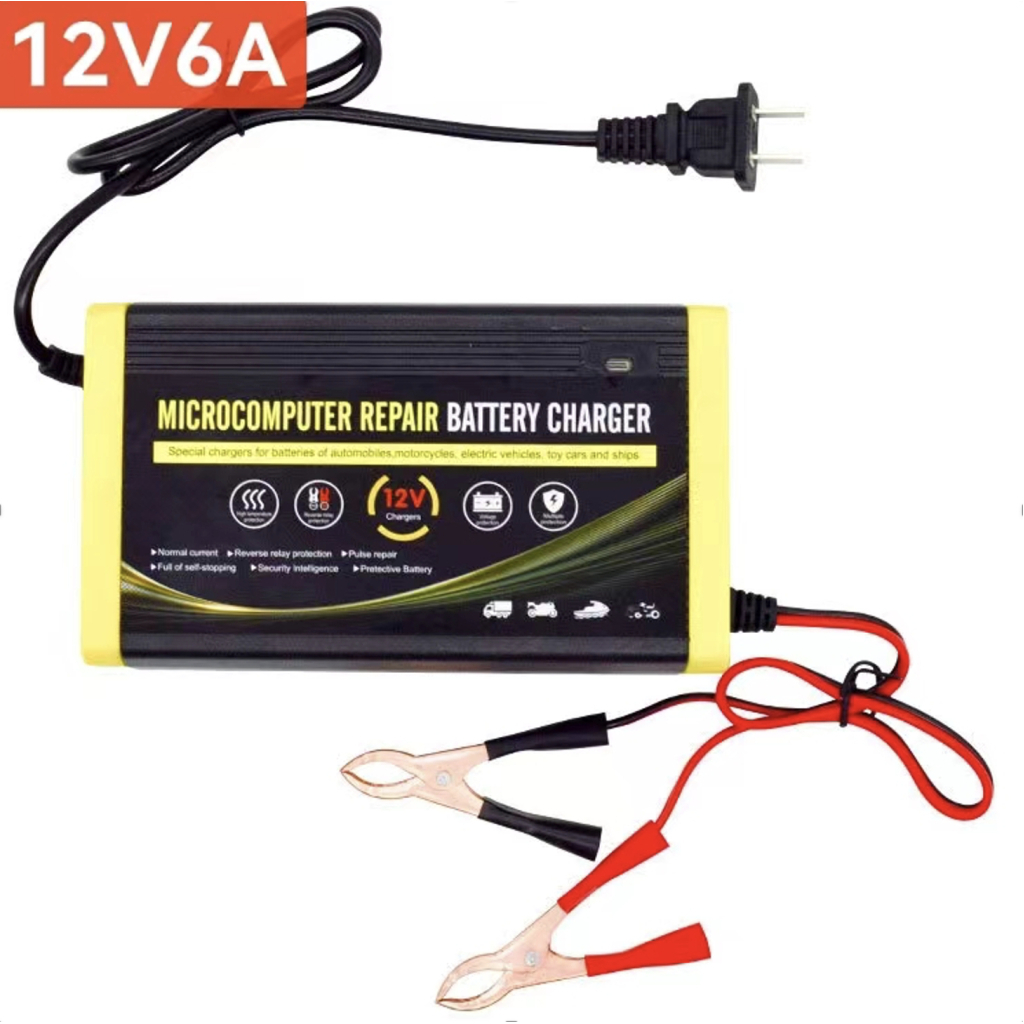 Зарядний пристрій для автомобільного акумулятора XoKo XK-CC12-6A - фото 5 Зарядний пристрій для автомобільного акумулятора XoKo XK-CC12-6A - фото 5