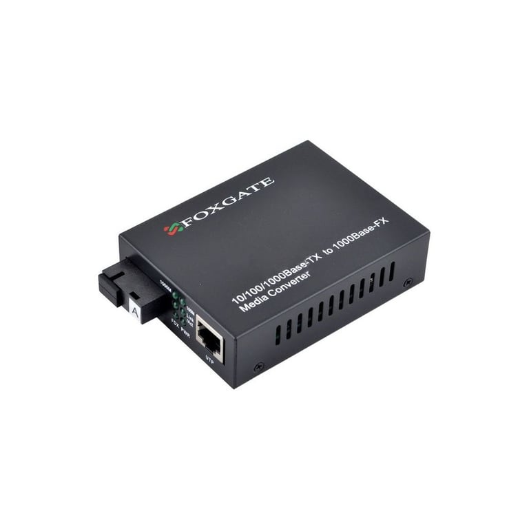 Медіаконвертер EC-Q-1G-1SM-1310nm-20-LFP FoxGate - фото 1