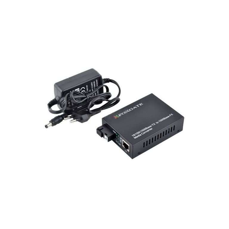 Медіаконвертер EC-Q-1G-1SM-1310nm-20-LFP FoxGate - фото 5